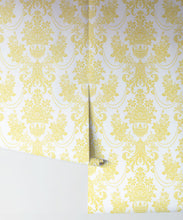 Load image into Gallery viewer, Imperial Wallpaper Yellow