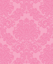 Load image into Gallery viewer, Pink Damask Wallpaper