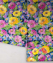 Load image into Gallery viewer, Peony Poppies Wallpaper • Colorful Floral Wallpaper • Roll