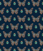 Load image into Gallery viewer, Beetle &amp; Butterfly Wallpaper • Milton &amp; King USA • Swatch