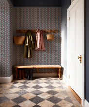 Load image into Gallery viewer, Clover Fields Wallpaper - by Wallpaper Republic - Colourway: Golden Sunset - Insitu
