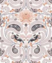 Load image into Gallery viewer, Huai &amp; Chrysanthemums Wallpaper • Ivory • Swatch