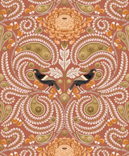 Load image into Gallery viewer, Huia &amp; Chrysanthemum Wallpaper