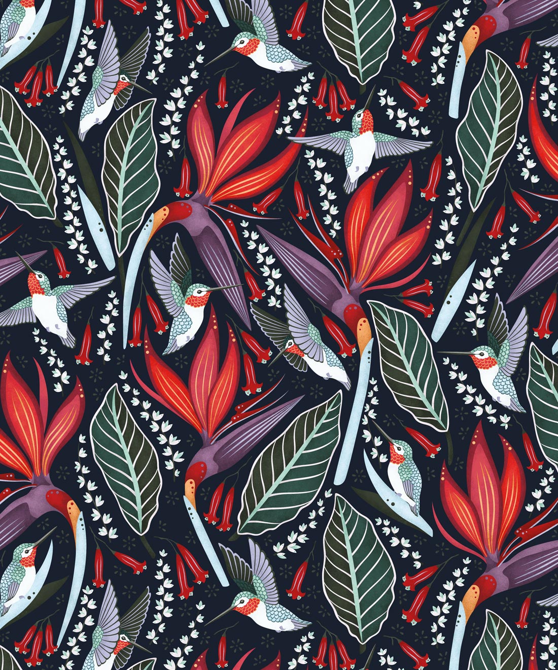 Hummingbirds Wallpaper