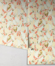 Load image into Gallery viewer, Kingfisher Wallpaper • Bird Wallpaper • Light Pastel Wallpaper Rolls
