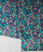 Load image into Gallery viewer, Kingfisher Wallpaper • Bird Wallpaper • Bright Neon Wallpaper Rolls