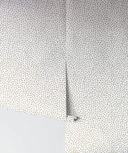 Load image into Gallery viewer, Huddy's Dots • Taupe • Spotted Wallpaper • Roll