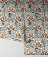 Load image into Gallery viewer, In The Forest Wallpaper • Grey • Rolls