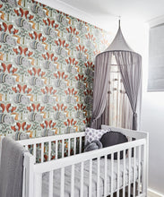 Load image into Gallery viewer, In The Forest Wallpaper • Grey • Insitu