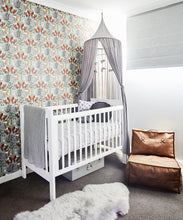 Load image into Gallery viewer, In The Forest Wallpaper • Grey • Insitu