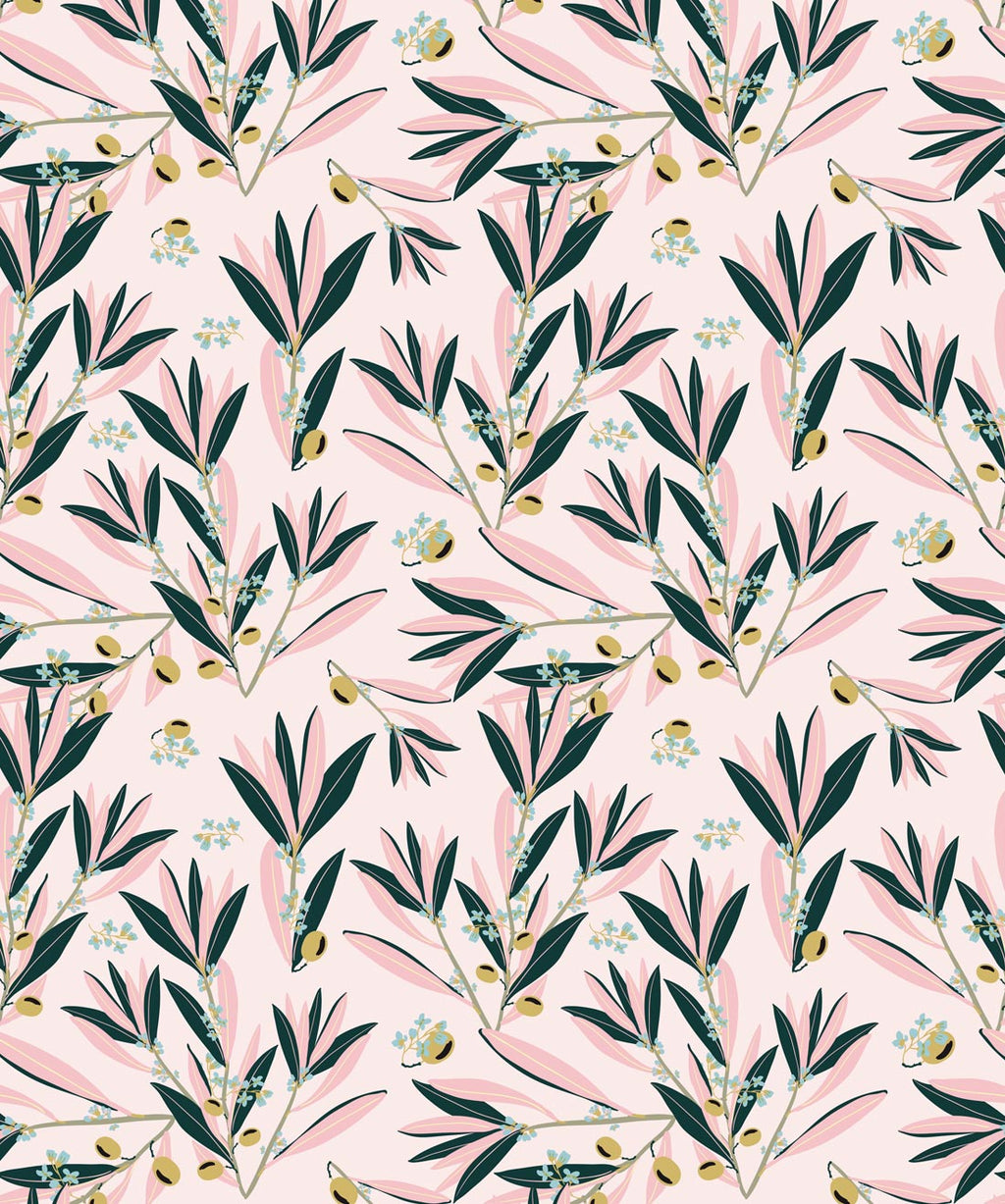 Olive Dapple Blushing Pink