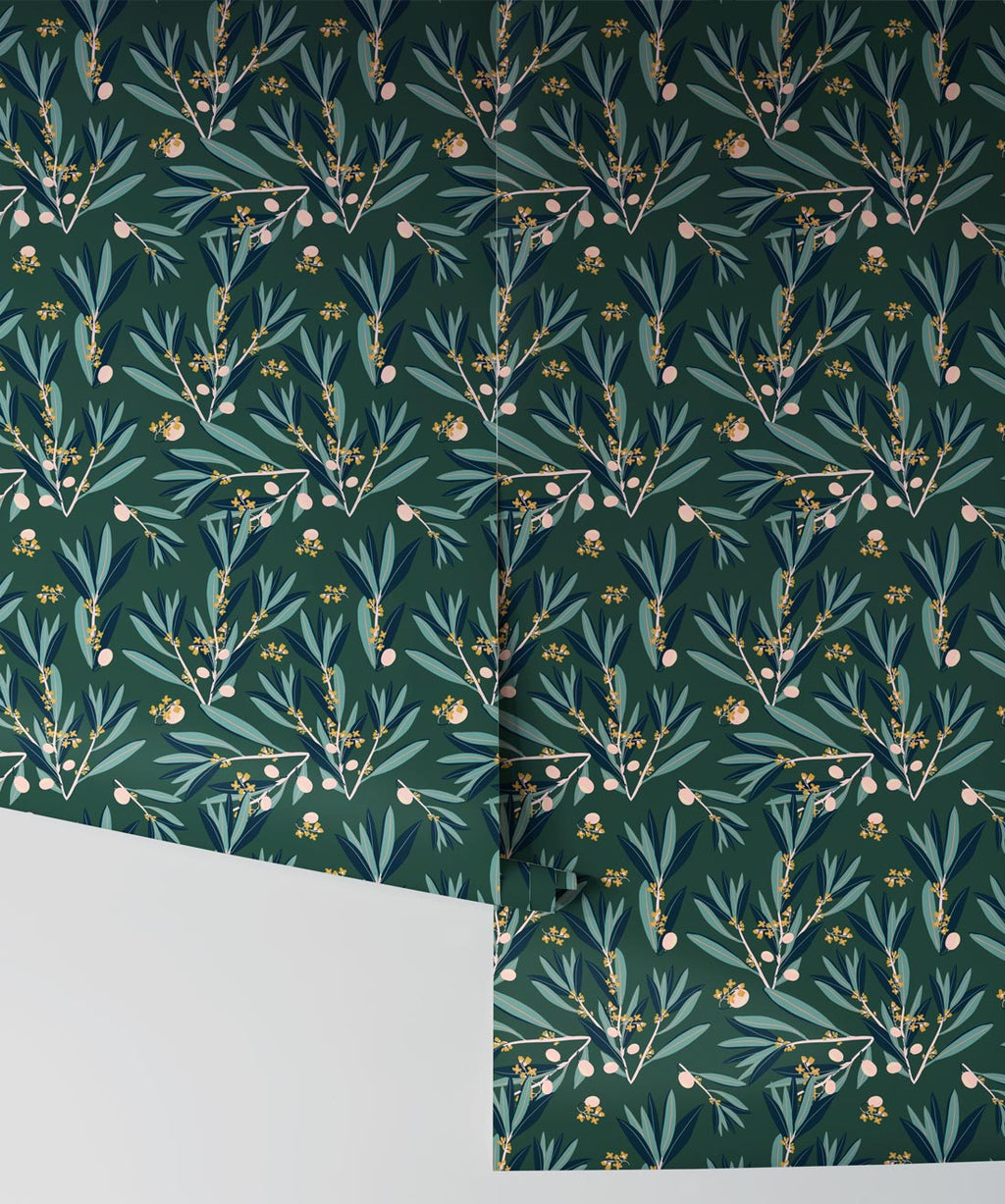 Olive Dapple Laurel Wood