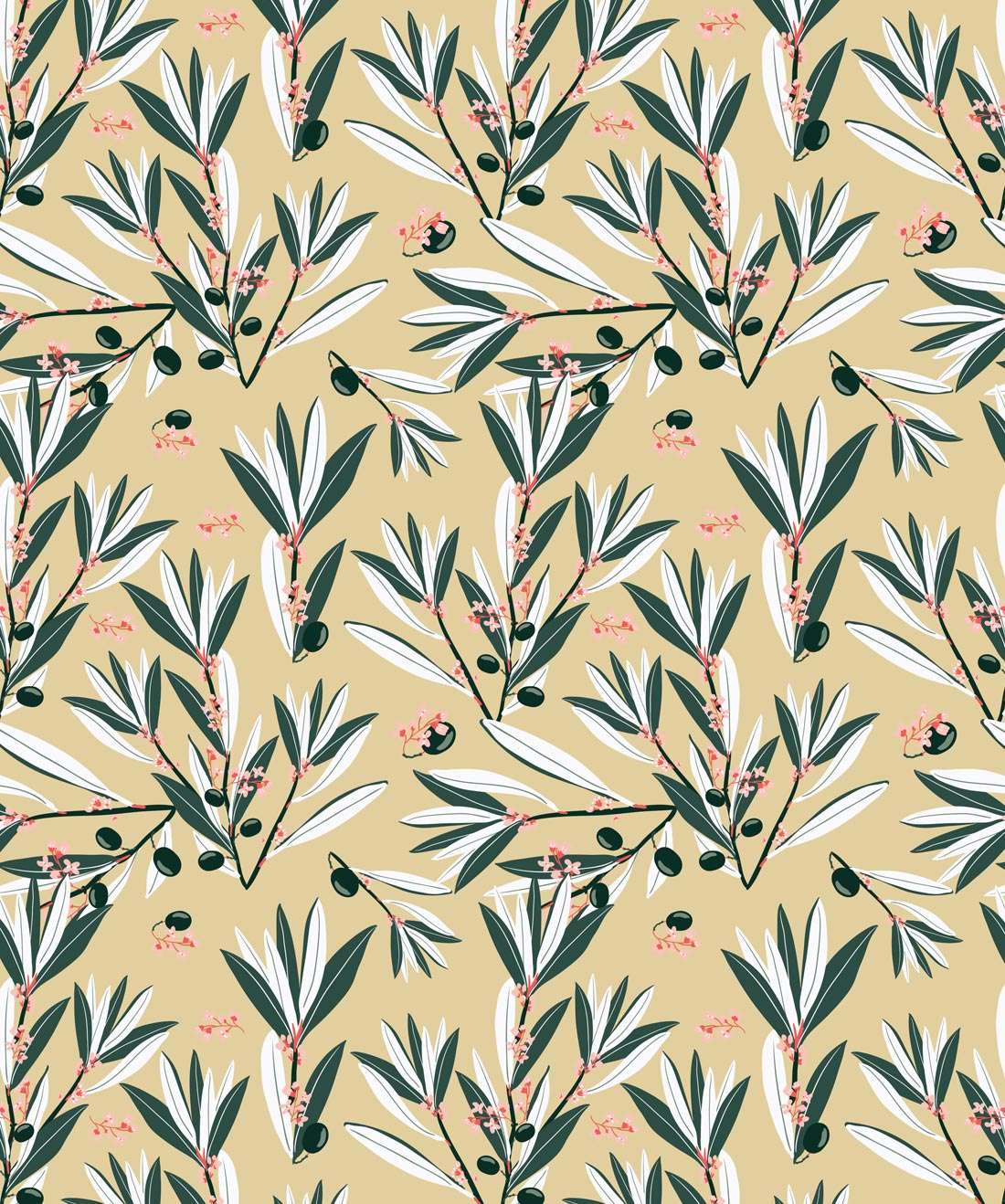 Olive Dapple Wallpaper
