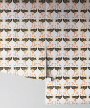Load image into Gallery viewer, Ostrich Strut Wallpaper • Milton &amp; King