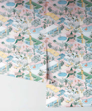 Load image into Gallery viewer, Palm Springs Wallpaper • Jacqueline Colley • Pink • Rolls