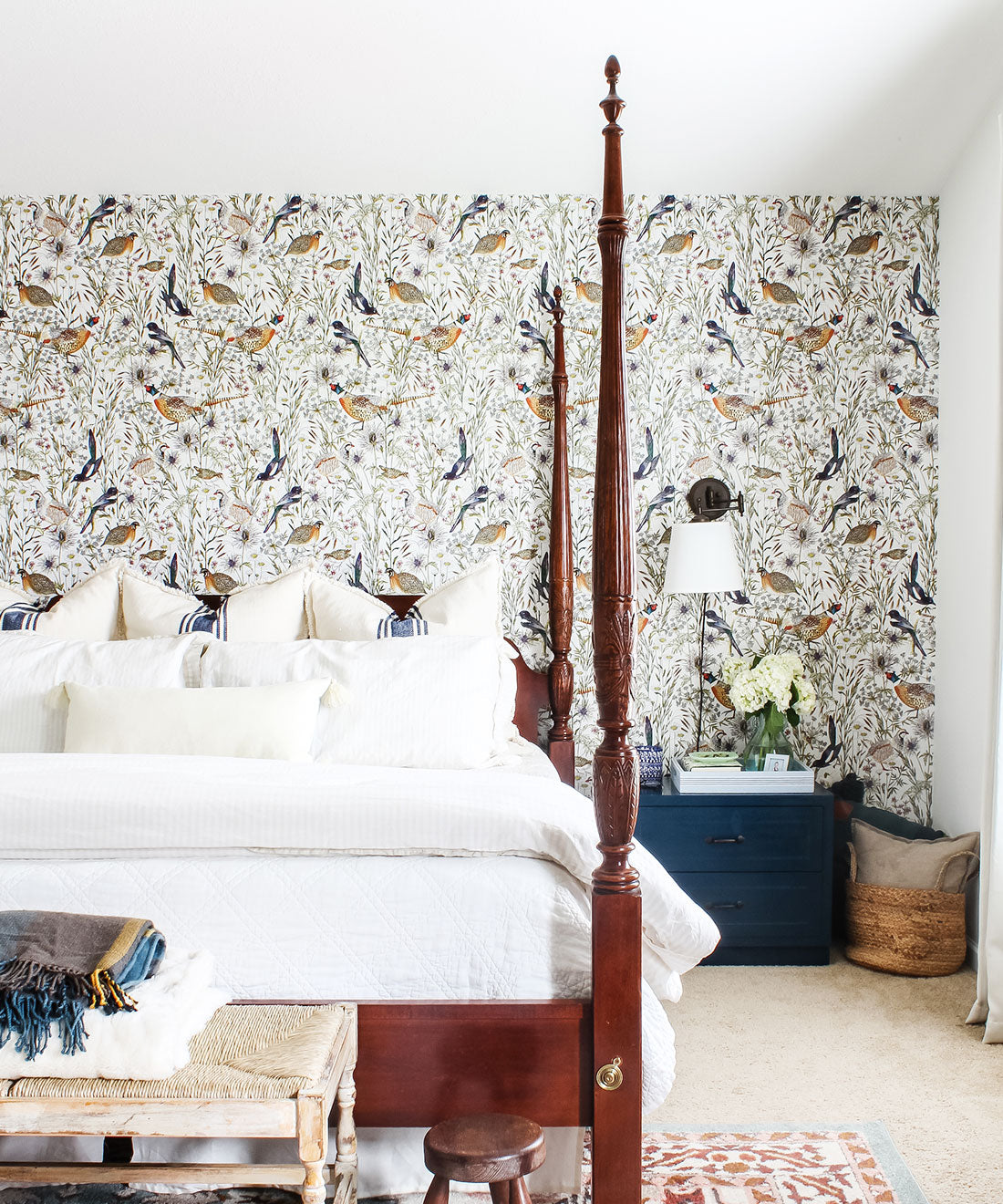 Woodland Birds Wallpaper • Milton & King