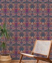 Load image into Gallery viewer, Damask Pomegranate Wallpaper • Jasper • Insitu