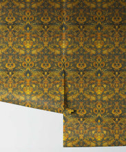 Load image into Gallery viewer, Damask Pomegranate Wallpaper • Quartz • Rolls