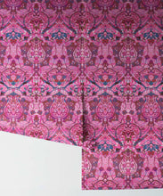 Load image into Gallery viewer, Damask Tulip Wallpaper • Amethyst • Rolls