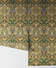 Load image into Gallery viewer, Damask Tulip Wallpaper • Opal • Rolls