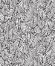 Load image into Gallery viewer, Bonfire in Domino is a spectacular leaf wallpaper