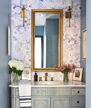 Load image into Gallery viewer, Felicity Wallpaper • Blue and Yellow Floral Wallpaper • Milton &amp; King USA • Free Shipping