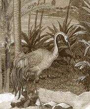 Load image into Gallery viewer, South Asian Subcontinent Wallpaper Mural •Bethany Linz • Palm Tree Mural • Sepia • Scale