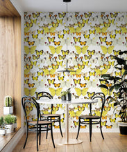 Load image into Gallery viewer, Papillon Medley Wallpaper • Butterfly Wallpaper • Insitu