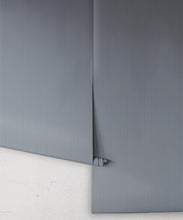 Load image into Gallery viewer, Ticking Stripe Wallpaper • Grey Wallpaper • Rolls
