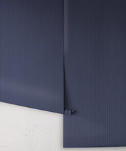 Load image into Gallery viewer, Ticking Stripe Wallpaper • Maastrict Blue Wallpaper • Rolls