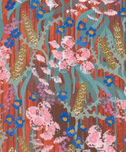 Load image into Gallery viewer, Feels Like Home Wallpaper • Tiff Manuell • Colorful Floral Wallpaper • Swatch
