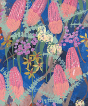 Load image into Gallery viewer, Garden Song Wallpaper • Tiff Manuell • Colorful Floral Wallpaper • Swatch