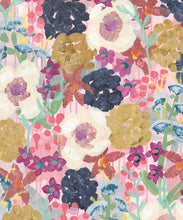 Load image into Gallery viewer, Garden State Wallpaper • Colorful painterly Flower Wallpaper • Tiff Manuell • Abstract Expressionist Wallpaper • Swatch