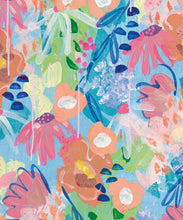 Load image into Gallery viewer, Love Club Wallpaper • Tiff Manuell • Colorful Floral Wallpaper • Swatch