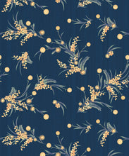 Load image into Gallery viewer, Wattle Wallpaper • Blue • Swatch