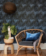 Load image into Gallery viewer, Evening Silhouette Shibori Leaf Wallpaper
