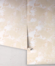 Load image into Gallery viewer, Autumn Path Wallpaper Natural • Shibori Abstract • Wallpaper Rolls