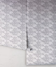 Load image into Gallery viewer, Barre Reversed Wallpaper • Shibori • Silver • Rolls
