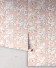 Load image into Gallery viewer, Cherry Blossom Wallpaper Blush • Shibori Floral • Rolls