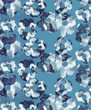 Load image into Gallery viewer, Cherry Blossom Wallpaper Indigo Blue • Shibori Floral • Swatch