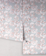 Load image into Gallery viewer, Cherry Blossom Wallpaper • Shibori Floral • Rolls Sage