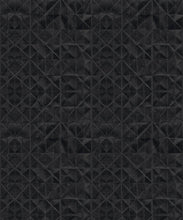 Load image into Gallery viewer, Fold Wallpaper • Shibori • Char • Swatch