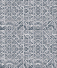 Load image into Gallery viewer, Fold Wallpaper • Shibori • Silver • Swatch