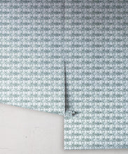 Load image into Gallery viewer, Green Ikat Wallpaper • Shibori