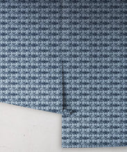 Load image into Gallery viewer, Indigo Blue Ikat Wallpaper • Shibori