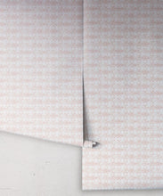 Load image into Gallery viewer, Peach Ikat Wallpaper • Shibori