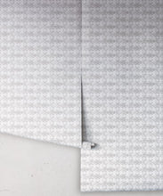 Load image into Gallery viewer, Silver Ikat Wallpaper • Shibori