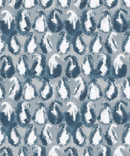 Load image into Gallery viewer, Shibori Paisley Wallpaper • Shibori • Indigo • Swatch