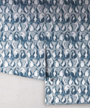Load image into Gallery viewer, Shibori Paisley Wallpaper • Shibori • Indigo • Rolls