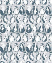 Load image into Gallery viewer, Shibori Paisley Wallpaper • Shibori • Washed Denim • Swatch